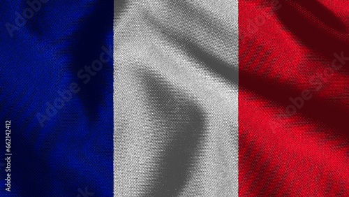 France Waving Flag (ID: 662142412)