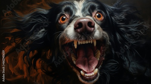 Energetic Canine Fun: Watch Your Dog Go Crazy with Excitement © Muhammad