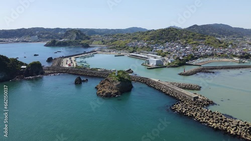 千葉県鴨川市鴨川漁港のドローン映像