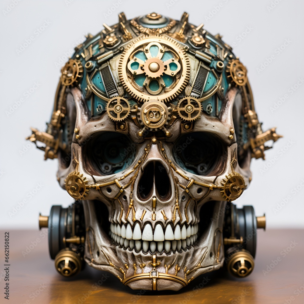 Crâne steampunk Crâne steampunk
