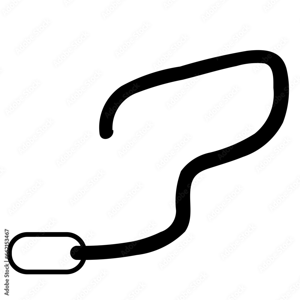 Mic Wireless Icon Illustration in Solid Style Mic Wireless Icon Illustration in Solid Style
