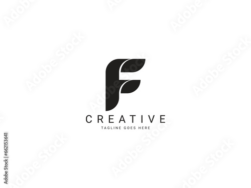 f letter logo photo