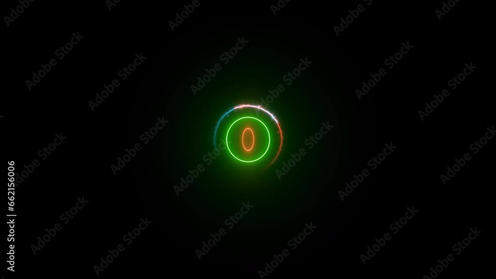 Glowing circle rotation animation . 4k video. Glowing circle rotation animation . 4k video.