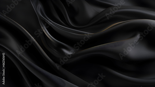 Black Cloth Fabric Backdrop for Object Showcase
 photo