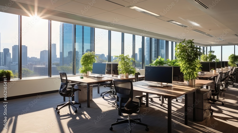 A high-impact office environment with measurable results