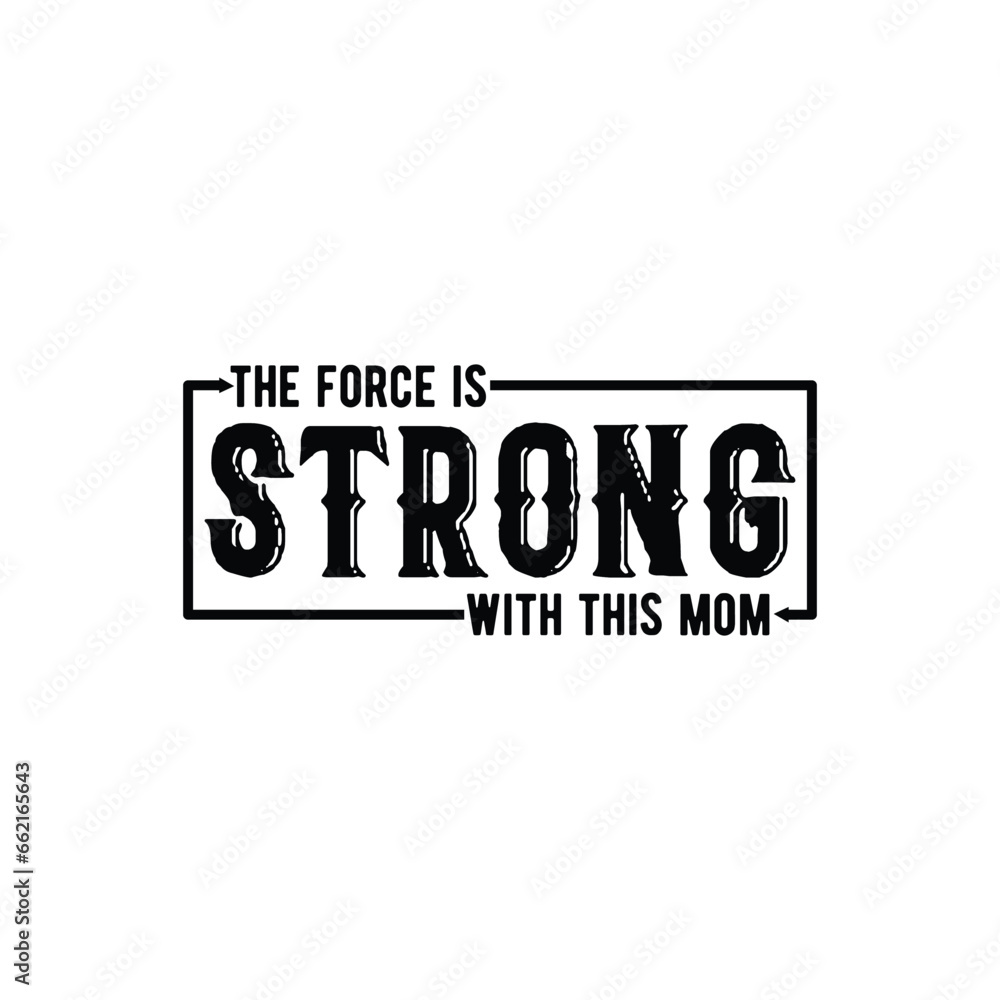 The force is strong with this mom