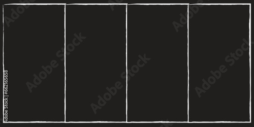 Free vector scribble background frame concept