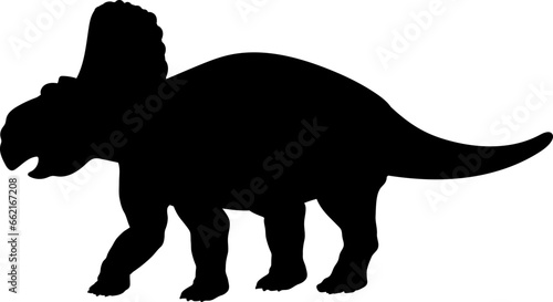 Achelosaurus Dinosaur Silhouette vector Types of dinosaurs breeds