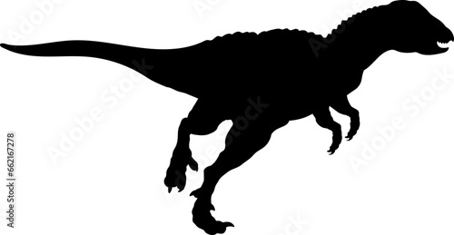 Scutellosaurus Dinosaur Silhouette vector Types of dinosaurs breeds © Pony 3000