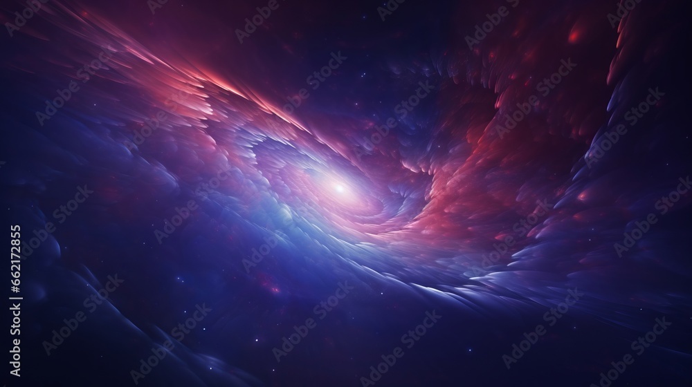 Abstract hyper space backdrop with cosmic swirls Abstract hyper space backdrop with cosmic swirls