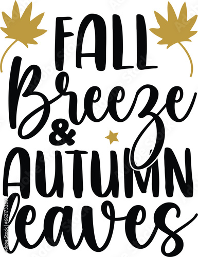 fall breeze & autumn leaves