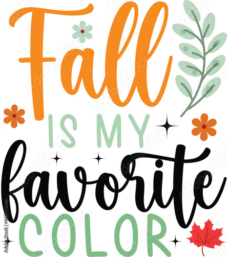 fall is my favorite color