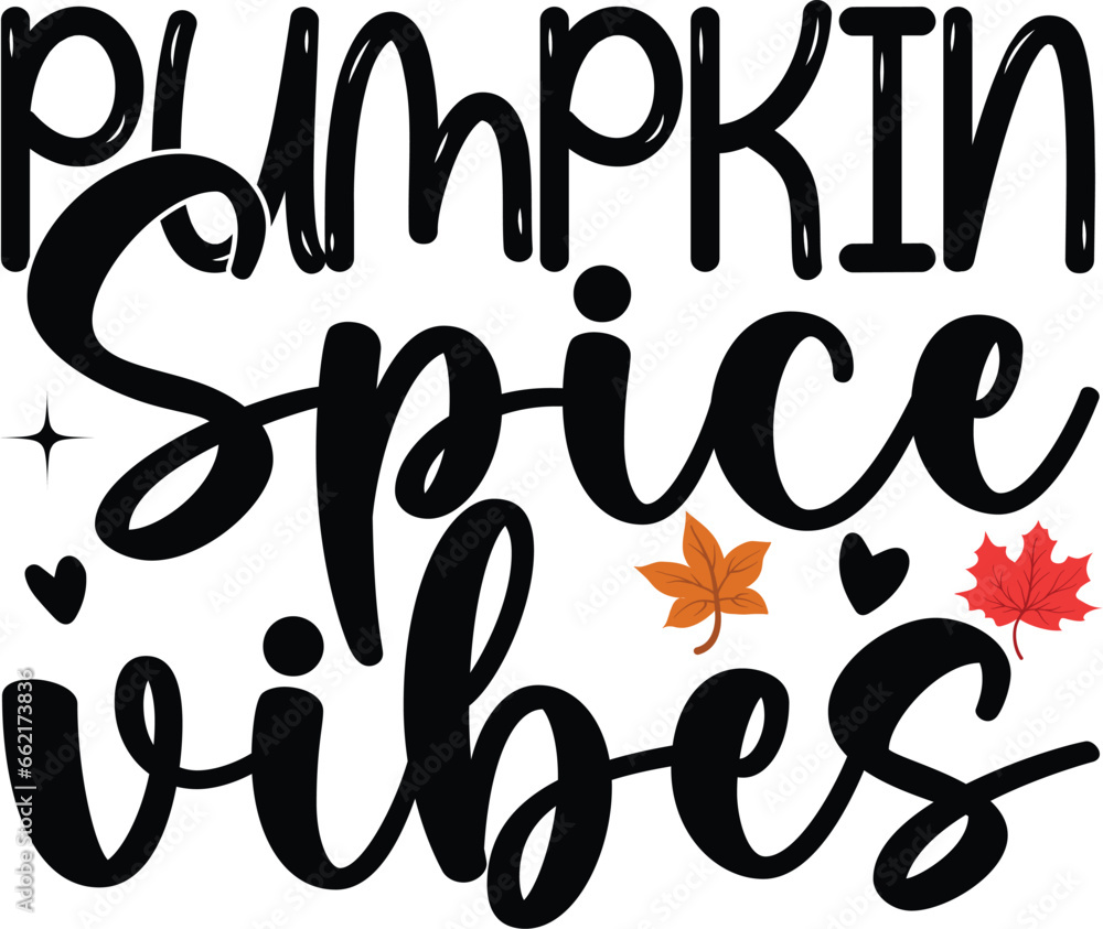 Obraz premium pumpkin spice vibes 