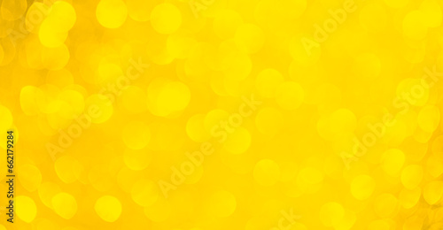 Bokeh Yellow Background Blur Sparkle Pattern Texture Abstract Design Banner Gold Warm Mockup Party Orange Light Autumn Fall Summer Season Spring Sunny Effect Nature Backdrop Minimal Template Scene.