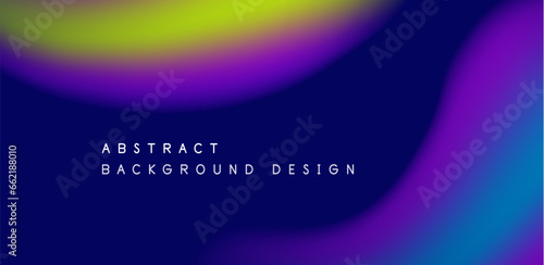 Abstract vector backdrop with fluid, geometric elements. Harmonious blend of form and color, evoking dynamic and captivating visual landscape for wallpaper, banner, background, landing page