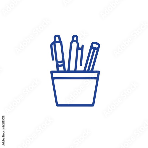 office icons vector , workplace icon vector