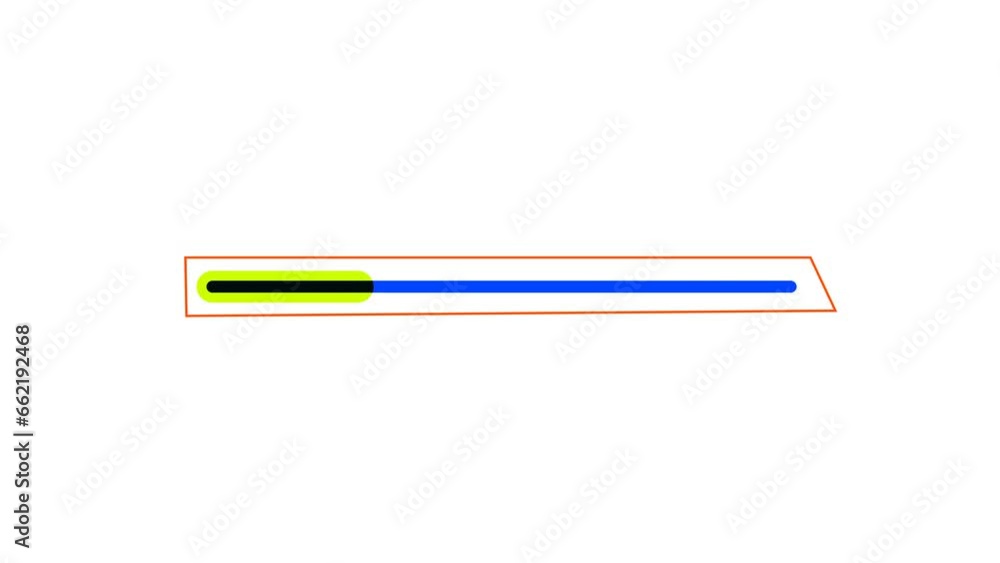 Digital technology progress and loading bar animation on the 0 to 100 percentage always rans Digital technology progress and loading bar animation on the 0 to 100 percentage always rans