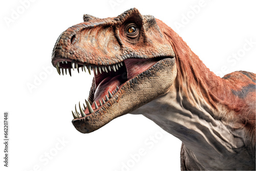 head of a roaring canivorous dinosaur © EOL STUDIOS
