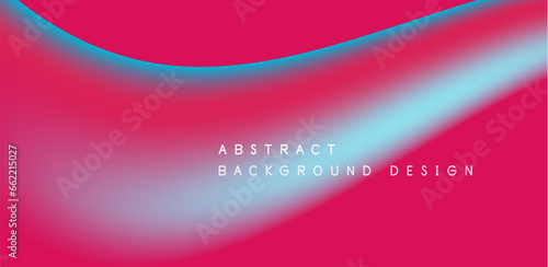 Abstract vector backdrop with fluid, geometric elements. Harmonious blend of form and color, evoking dynamic and captivating visual landscape for wallpaper, banner, background, landing page