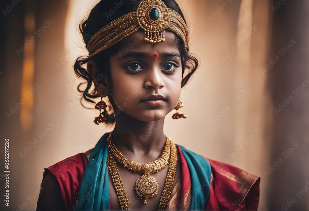 portrait of cute young Indian child with beautiful eyes portrait of cute young Indian child with beautiful eyes portrait of a cute Indian little girl