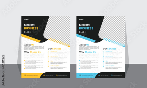Modern and Creative Professional Unique  Business Flyer Template