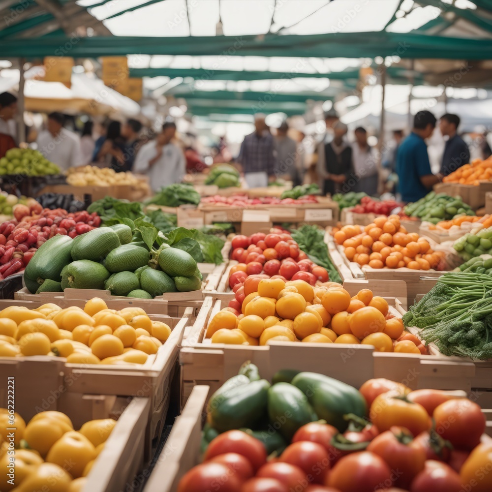 market stall with vegetables and fruits market stall with vegetables and fruits organic food and vegetable market