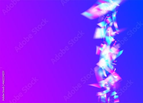 Rainbow Texture. Laser Flare. Violet Retro Sparkles. Birthday Glare. Shiny Abstract Illustration. Digital Foil. Crystal Art. Falling Confetti. Pink Rainbow Texture