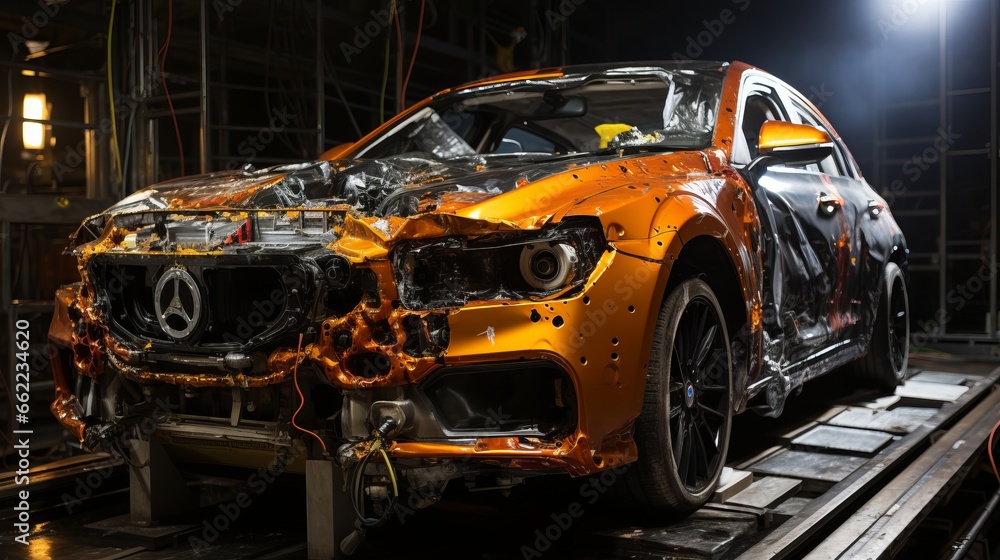 The Fast Lane: Unveiling the Classic Charm and Power of Vintage Automobiles on the Road, generative AI The Fast Lane: Unveiling the Classic Charm and Power of Vintage Automobiles on the Road, generative AI