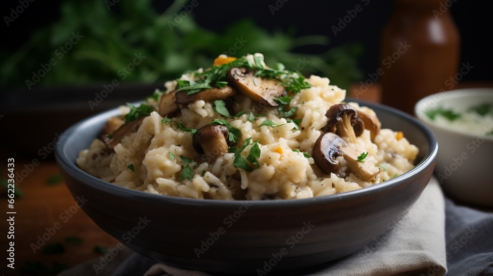Tantalizing Thai Delights: Delicious Cuisine Featuring Fried Chicken, Vegetable Risotto, and Gourmet Salad!, generative AI Tantalizing Thai Delights: Delicious Cuisine Featuring Fried Chicken, Vegetable Risotto, and Gourmet Salad!, generative AI