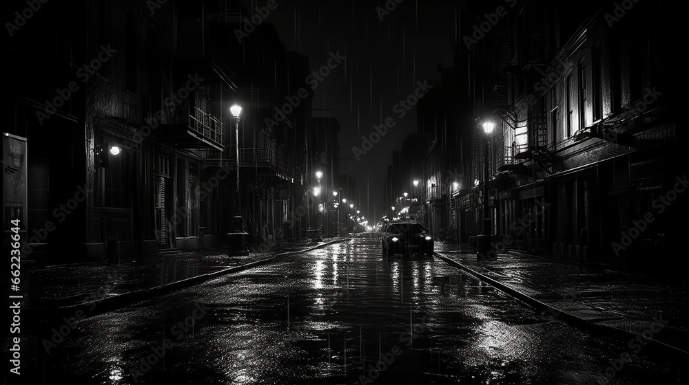 night, street, city, architecture, building, light, lights, europe, dark, town, winter, evening, road, travel, old, christmas, cityscape, urban, italy, house, alley, traffic, generative, ai