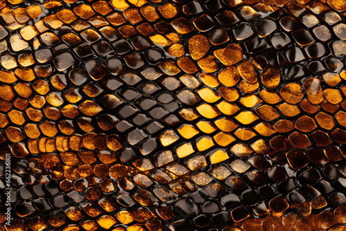 Colorful Snake Skin Texture Background