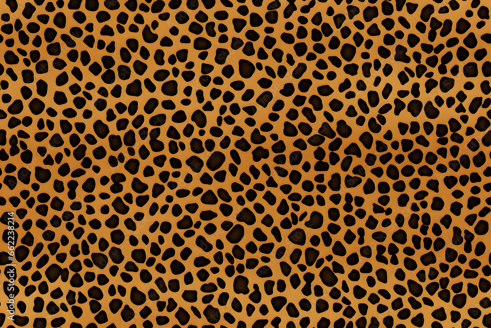 Abstract Seamless Cheetah Skin Pattern Background Abstract Seamless Cheetah Skin Pattern Background