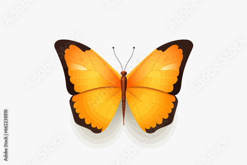 batterfly vector flat minimalistic isolated vector style illustration