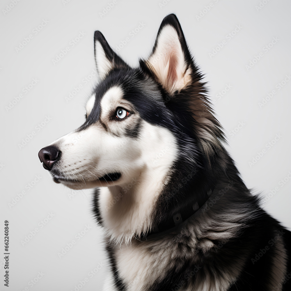 Obraz premium 犬 シベリアンハスキー