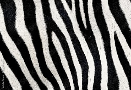 Abstract Seamless Zebra Skin Pattern Background