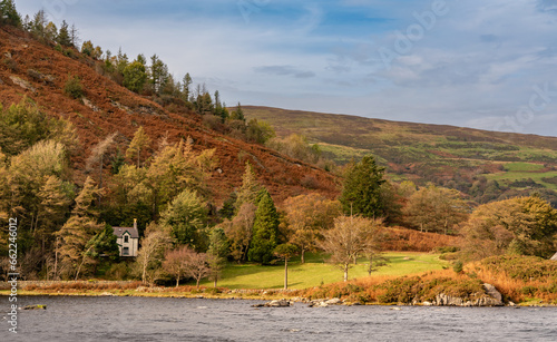 Views around Llyn Geirionydd in Autumn sunshine
