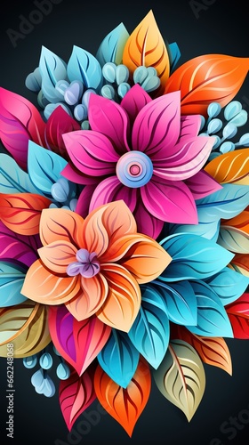 Wallpaper Mural Mandala Design Concept, A Beautiful Illustration for Rangoli Torontodigital.ca