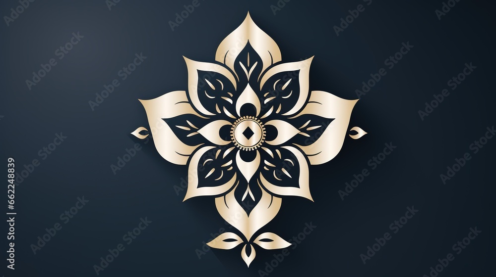 Mandala Design Concept, A Beautiful Illustration for Rangoli Mandala Design Concept, A Beautiful Illustration for Rangoli