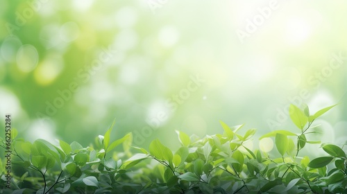  a close up of a green plant with leaves on it.  generative ai © Shanti
