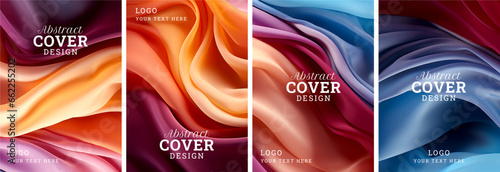 Abstract artistic cover template design set for Annual Report, Brochure, invitation, Magazine, Poster, Corporate Presentation, Portfolio, Flyer, Leaflet, book cover, infographic, Banner, layout