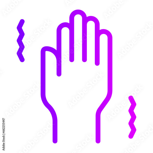 tremor gradient icon