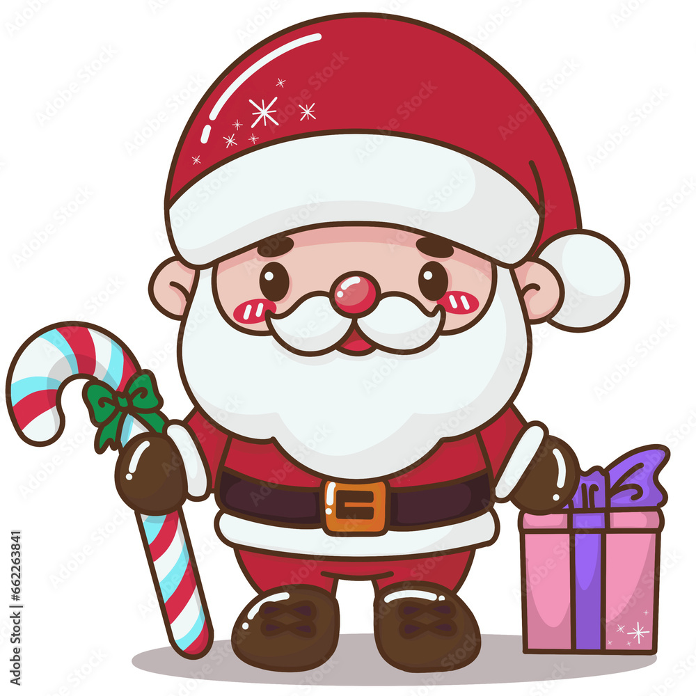 Santa clause in Christmas day Santa clause in Christmas day