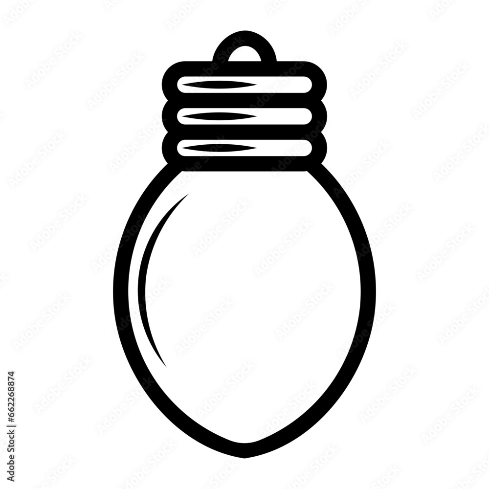 Obraz premium christmas ball icon