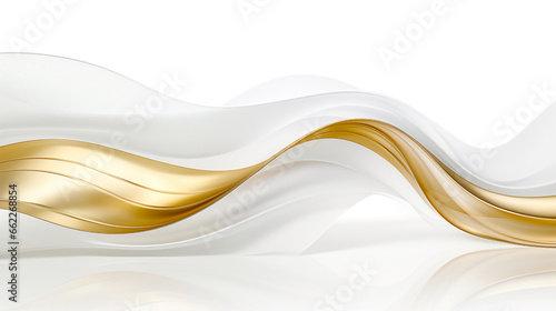 abstract wave background with gold color