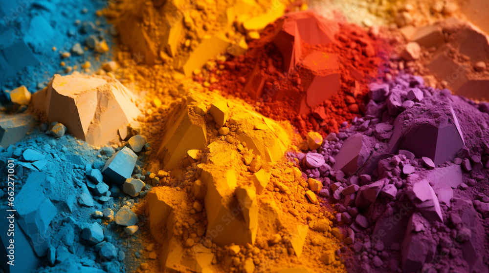 Colorful Powder