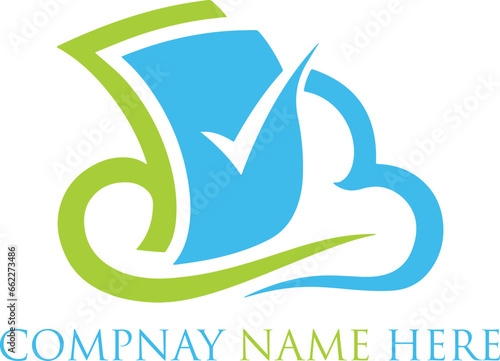 cloud cash finance tax logo