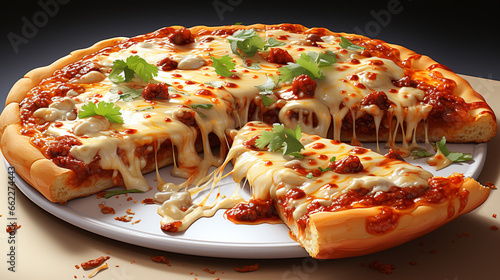 mouthwatering slice of pizza