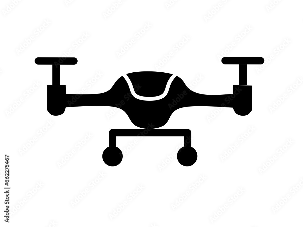 drone icon vector with flat design drone icon vector with flat design