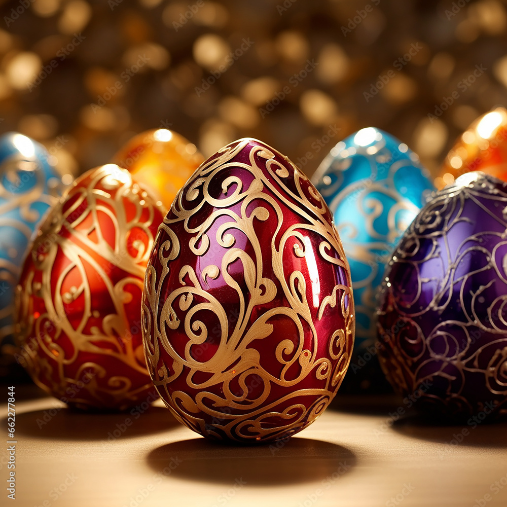 metal eggs. Generative AI. metal eggs. Generative AI.