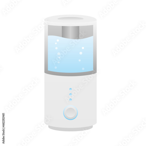 シンプルなイラスト_加湿器